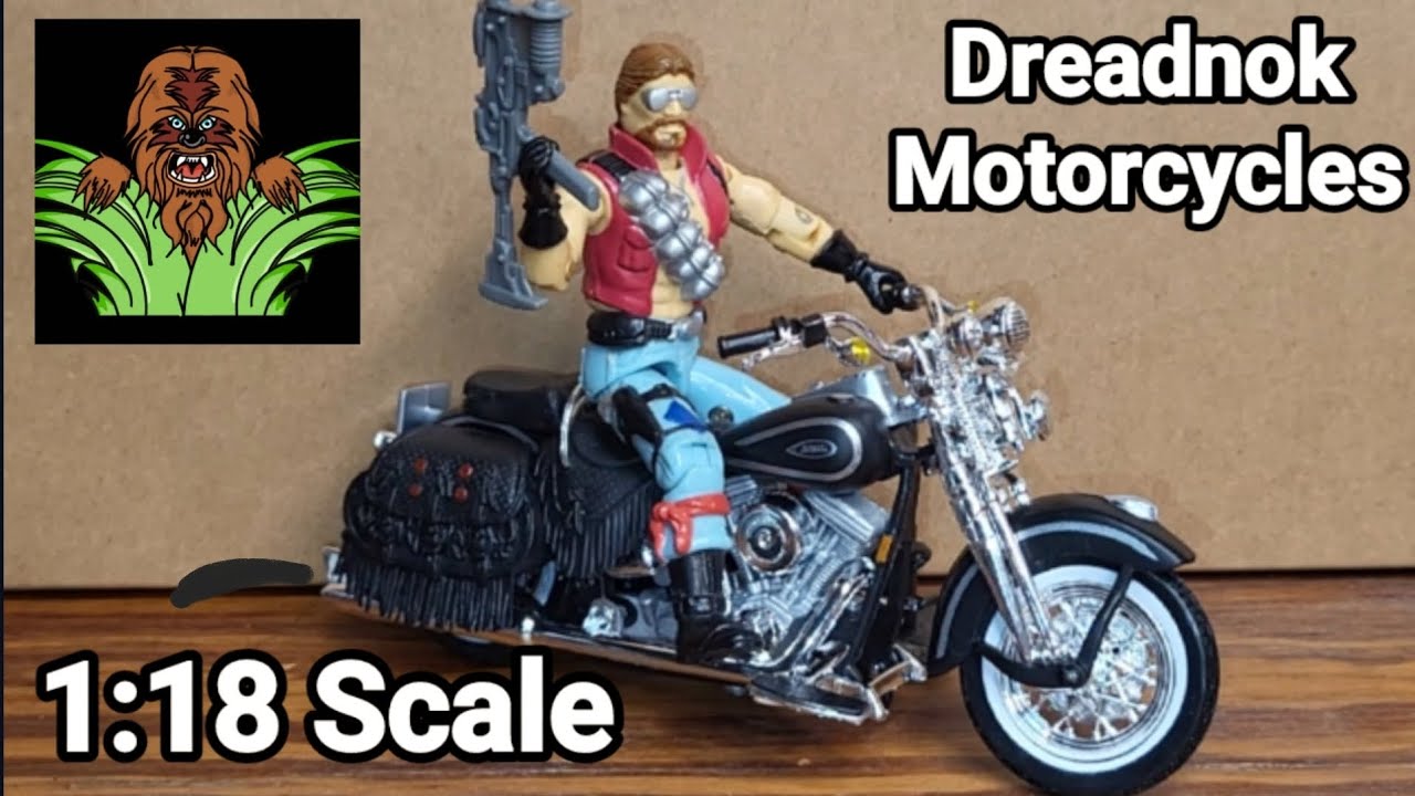 Trying 1:18 Scale Maisto Harley Davidson Motorcycles with vintage