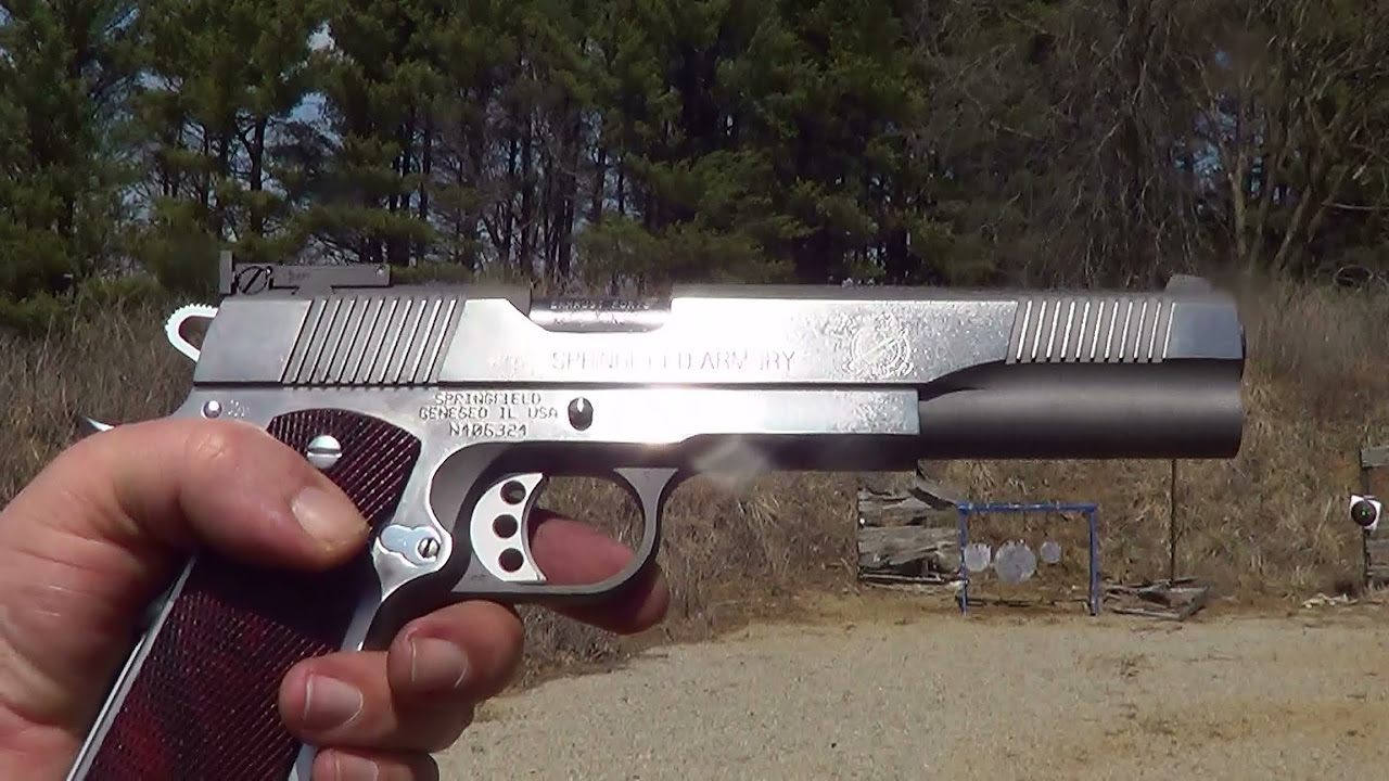 Springfield Armory 45 Super LongSlide V-16 1911 - YouTube