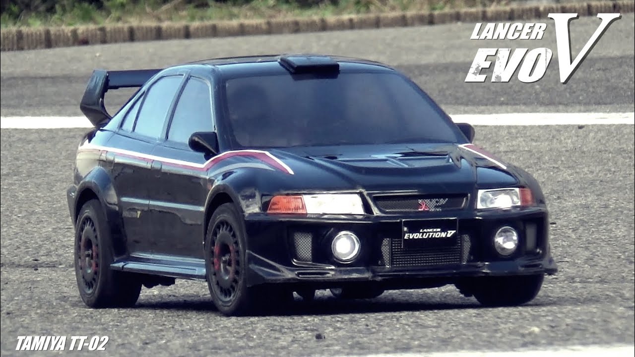 タミヤTT-02ランエボVが欲しくなるビデオ WANT TT-02 LANCER EVOLUTION