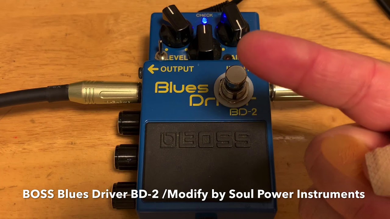 BOSS BD-2 Blues Driver Review/modify by Soul Power Instruments /俺