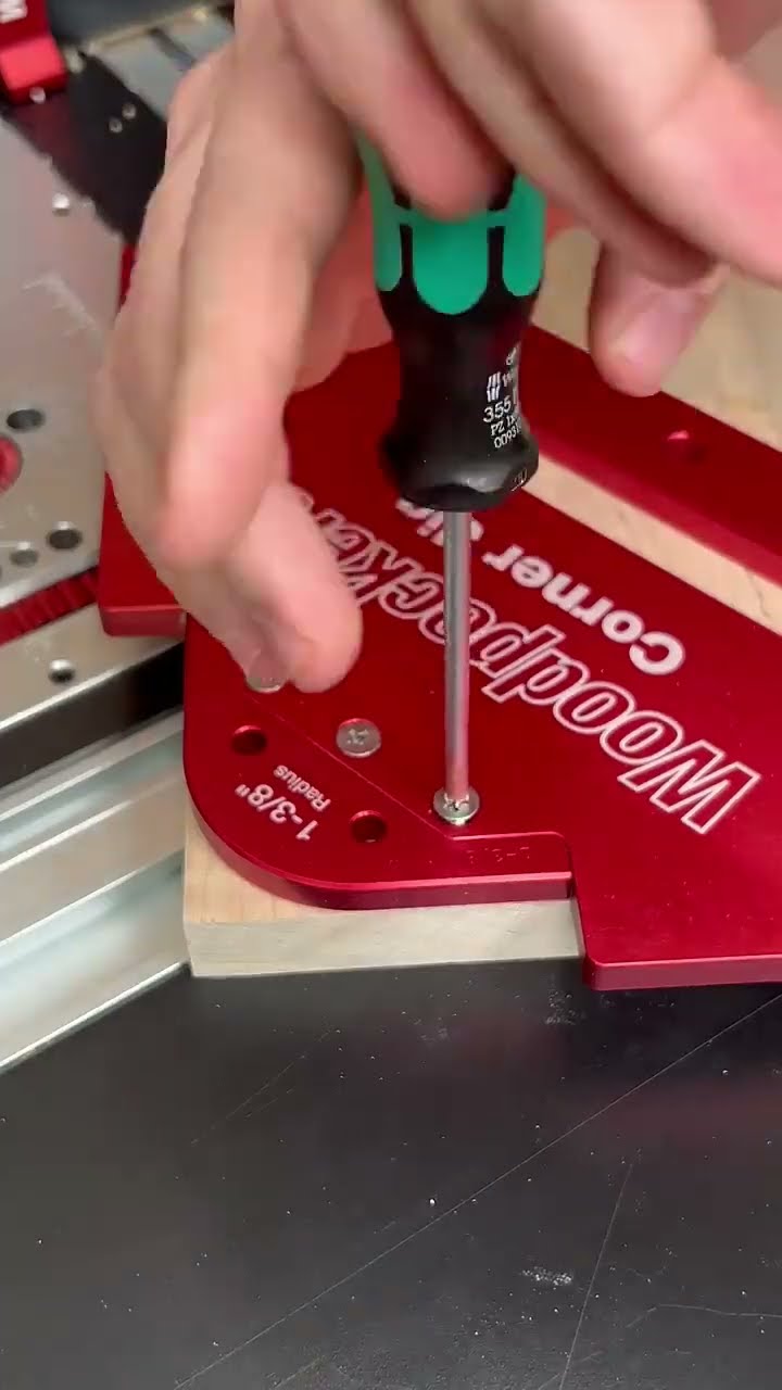 Go aheadcut some corners. With Woodpeckers Corner Jig Deluxe