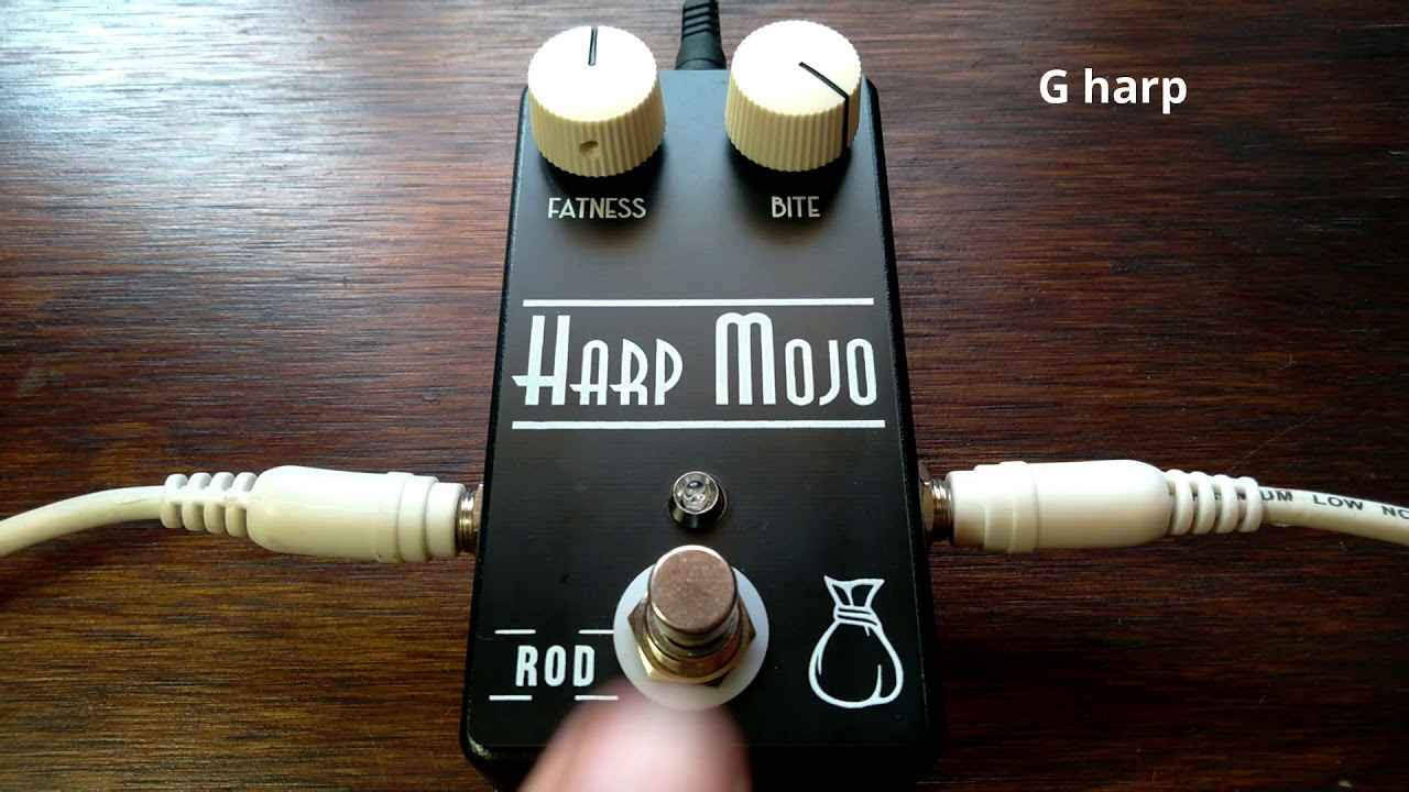 Harp ROD Effects Harmonica Pedal. Harp Mojo. Equalizer. Free USA