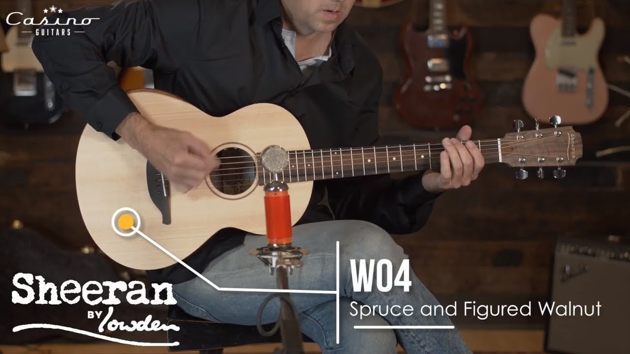 Sheeran By Lowden W04 Demo - YouTube