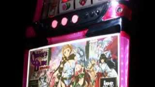 JPS パチスロ クイーンズブレイド 流浪の戦士 中古パチスロ実機 [4ch