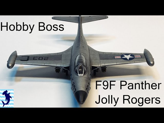 Hobby Boss F9F Panther 1/72 Scale Full Build | Jolly Rogers - YouTube