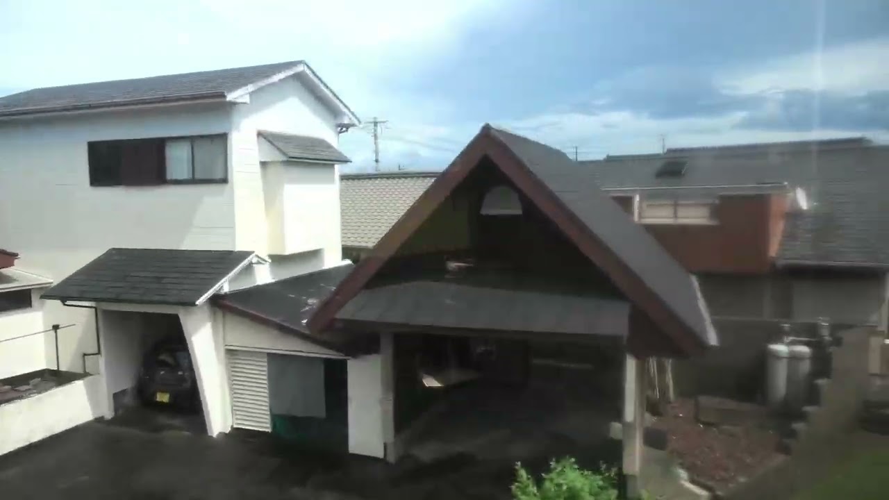 キハ47-9089 指宿枕崎線 前之浜〜薩摩今和泉 車窓 - YouTube