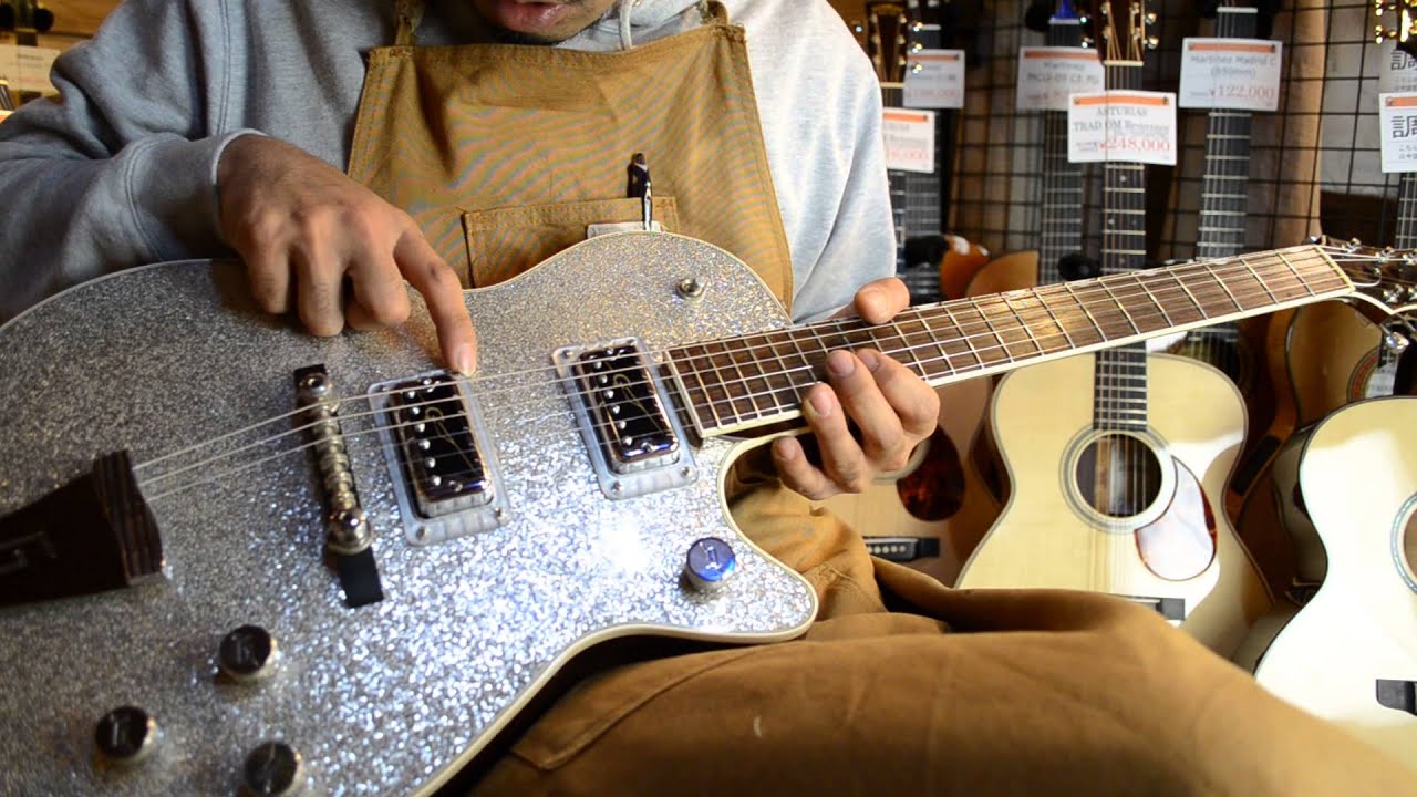 Gretsch 6129-57 Silver Jet@guitarshoptantan - YouTube