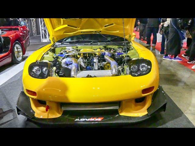 RE雨宮×高橋啓介 RX-7 FD3S Custom Car【Cars and】東京オート