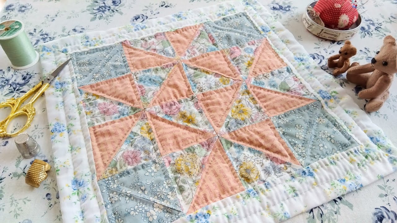 ミシンで早縫い【ウィンドミル】こんな縫い方見たことない❋100均