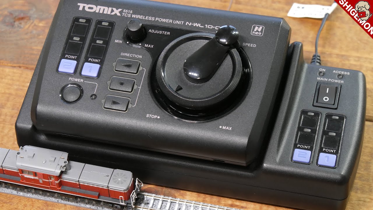 TOMIX Wireless Power Unit / N gauge model railway - YouTube