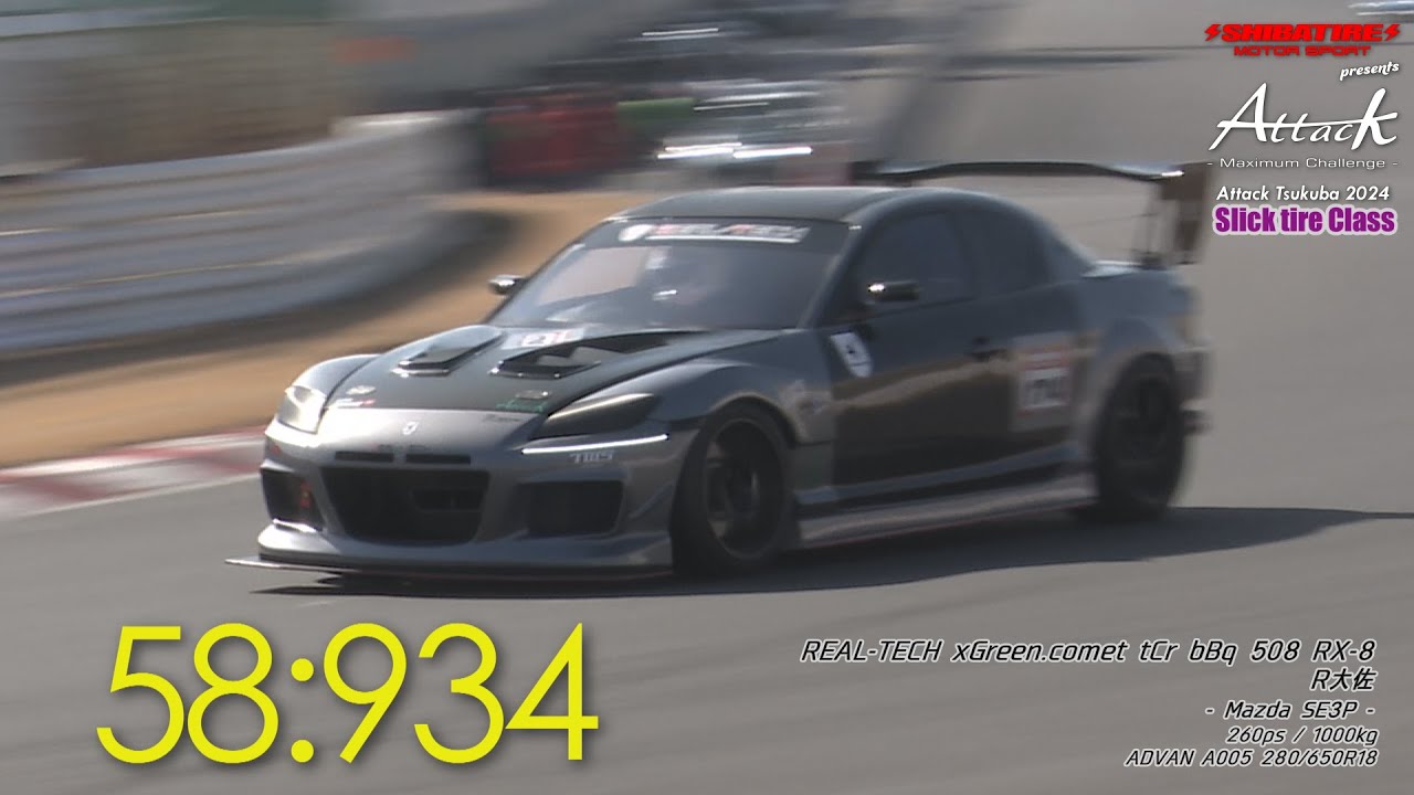 Shibatire presents Attack Tsukuba 2024 ：REAL-TECH xGreen.comet