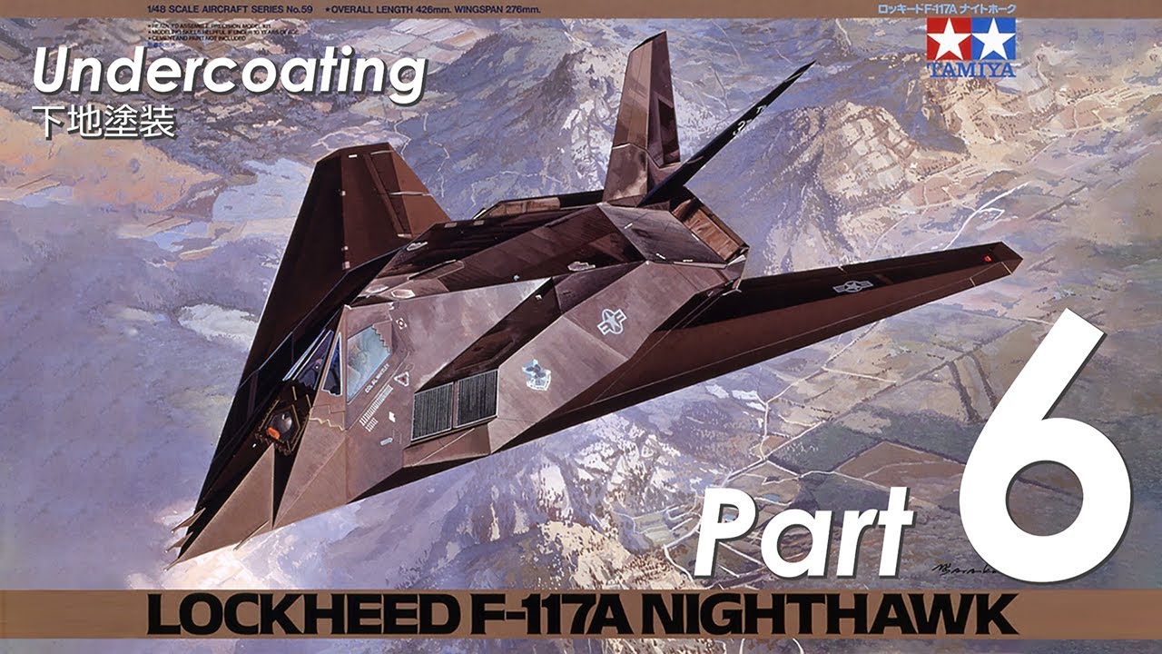 TAMIYA 1/48 F-117A NIGHTHAWK - Part 5 Fuselage Assembly - YouTube