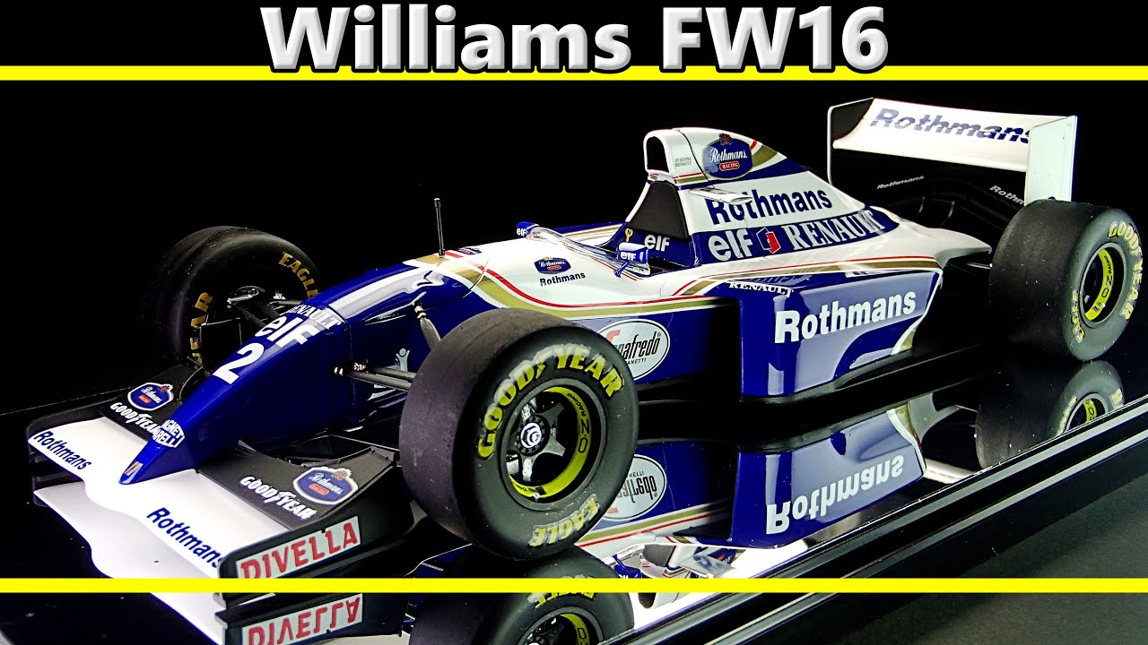 Williams FW16 / Ayrton Senna / FUJIMI 1/20 Formula1 / Scale Model