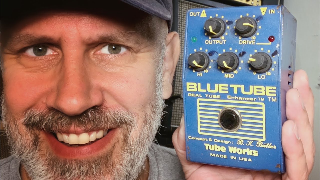Why you need a Tube Gain Pedal - The Classic BLUE TUBE! - YouTube