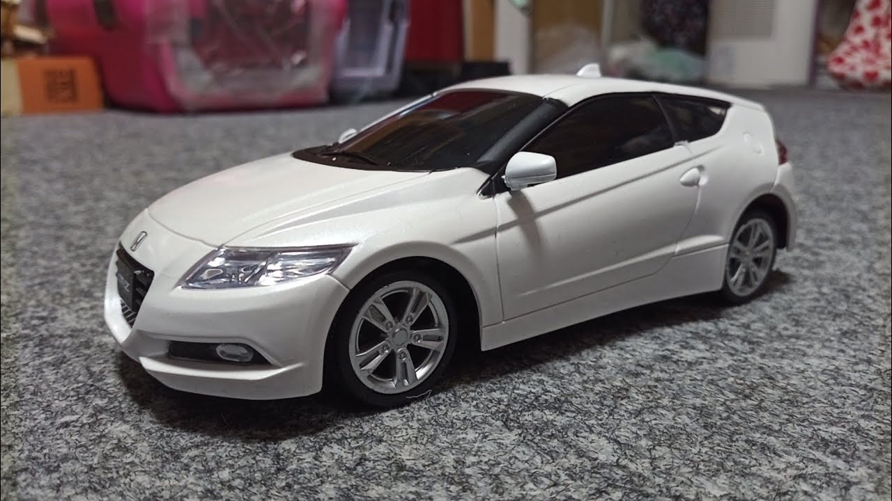 しなやかサスのトイラジコンHonda CR-Z【CCP】 - YouTube