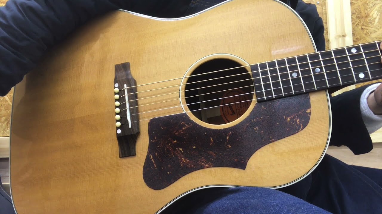 2005年製Gibson Historic Collection J-50 - YouTube