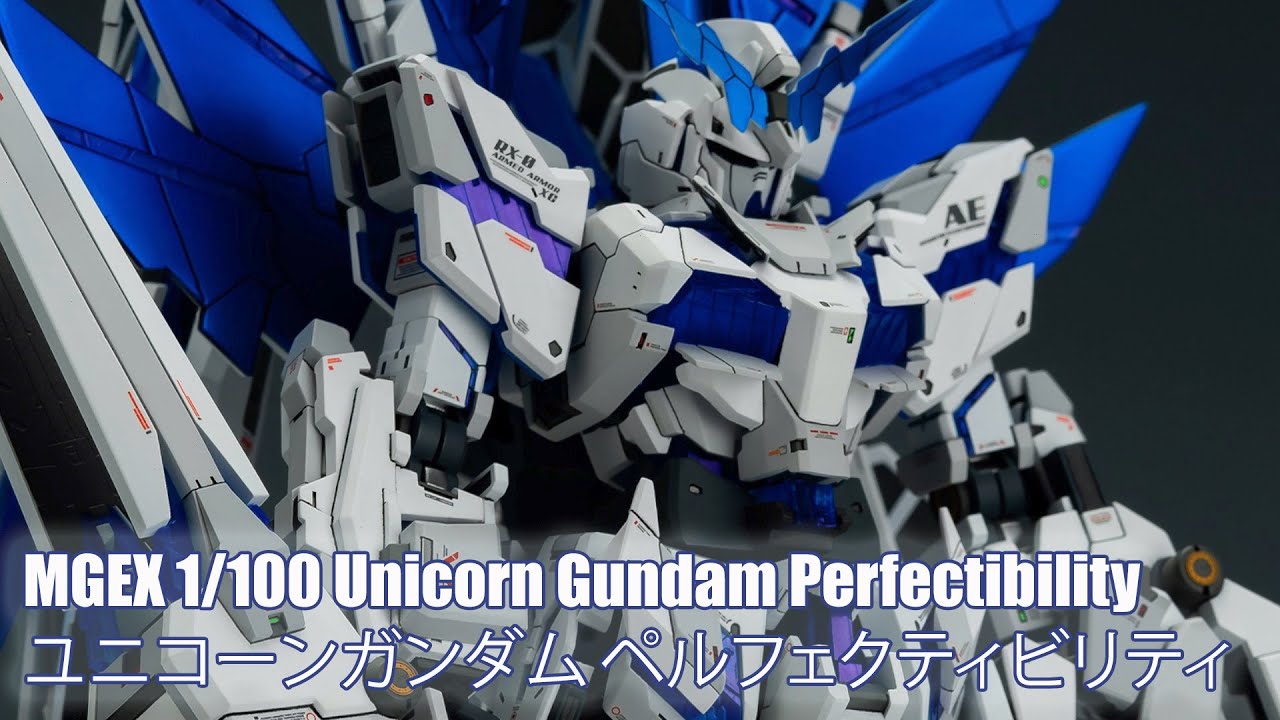 MGEX 1/100 Unicorn Gundam Perfectibility - Custom Build(ユニコーン