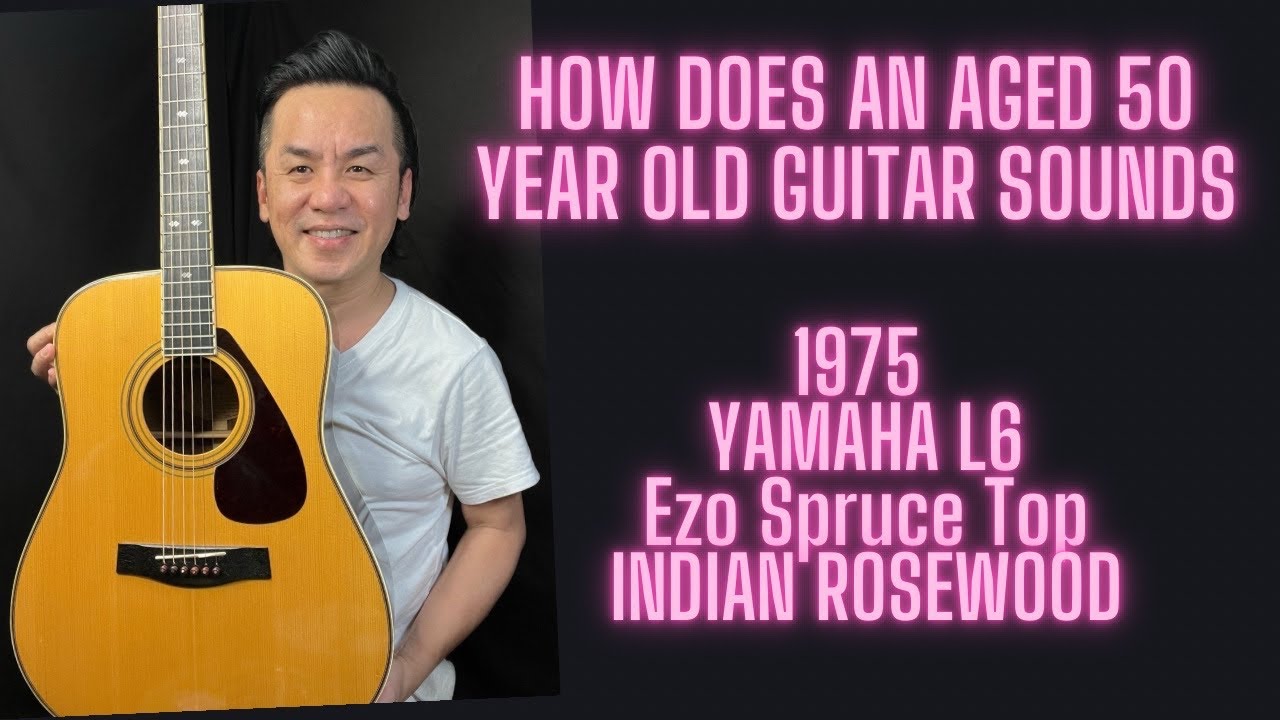 50 YEARS OLD - AGE TONE Yamaha L6 Made in Japan‬