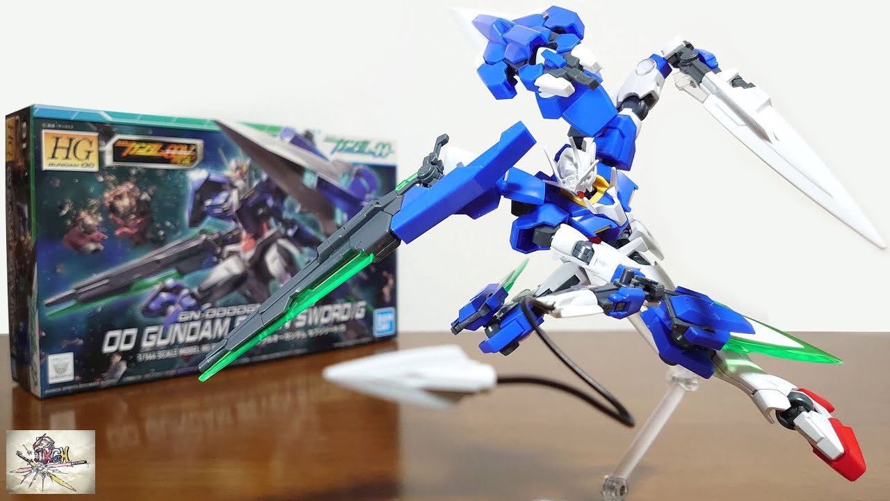 Equipped with GN Buster Sword II and a blaster! A wide range of