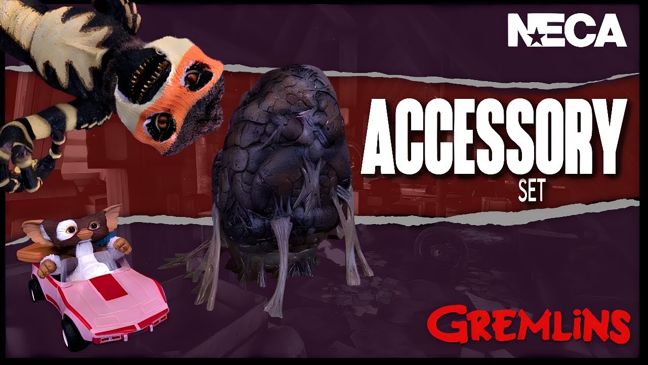 NECA Toys Gremlins Accessory Set ‪@TheReviewSpot‬ - YouTube
