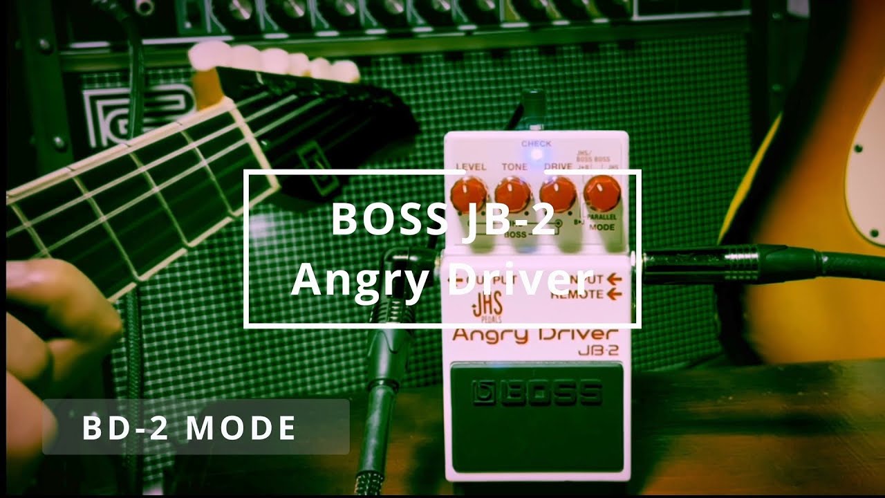 BOSS JB-2 Angry Driver & Roland JC-40 - Sound Check - YouTube