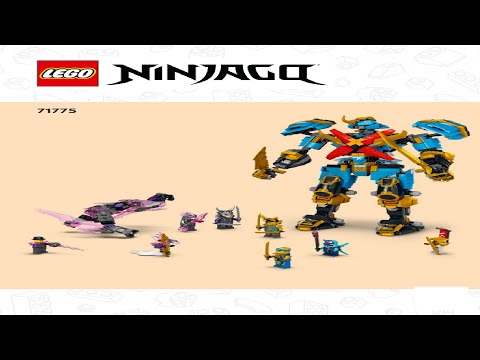 LEGO instructions - Ninjago - 71775 - Nya's Samurai X MECH - YouTube