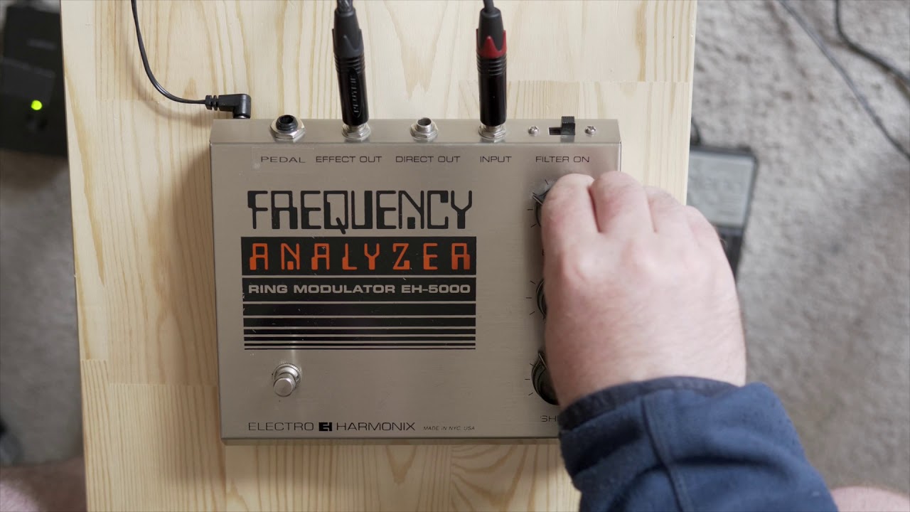 EHX Frequency Analyzer EH-5000 - YouTube