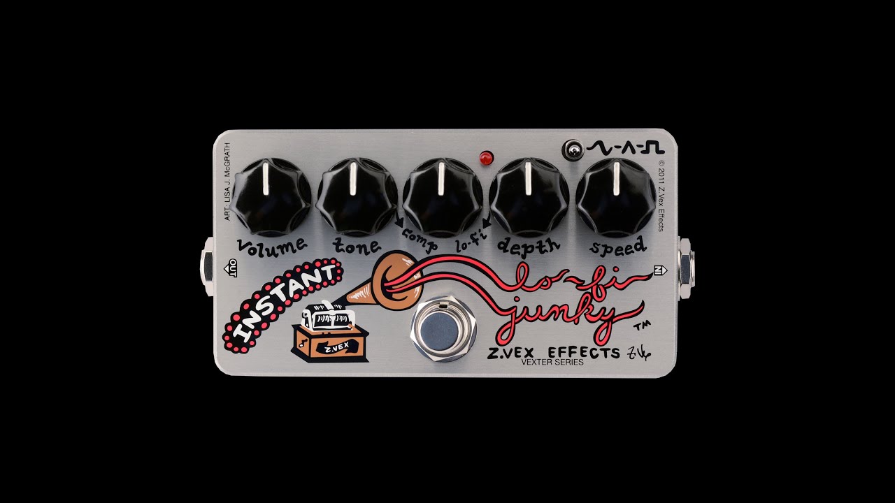 ZVEX Instant Lo-Fi Junky - YouTube