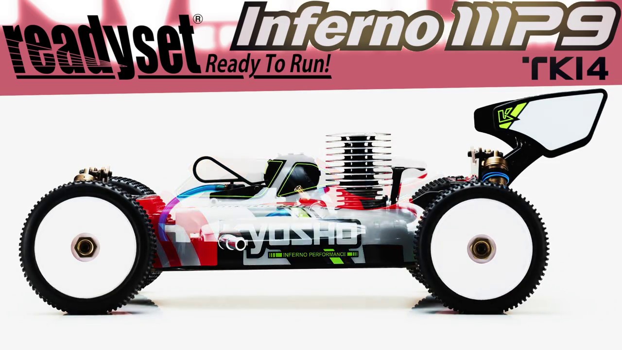 KYOSHO INFERNO MP9 TKI4 Color type 1 Red - YouTube