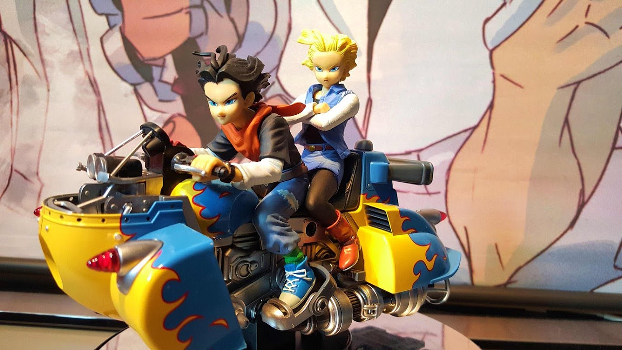 Dragon Ball Z Android 18 & Android 17 Desktop Real McCoy No.04