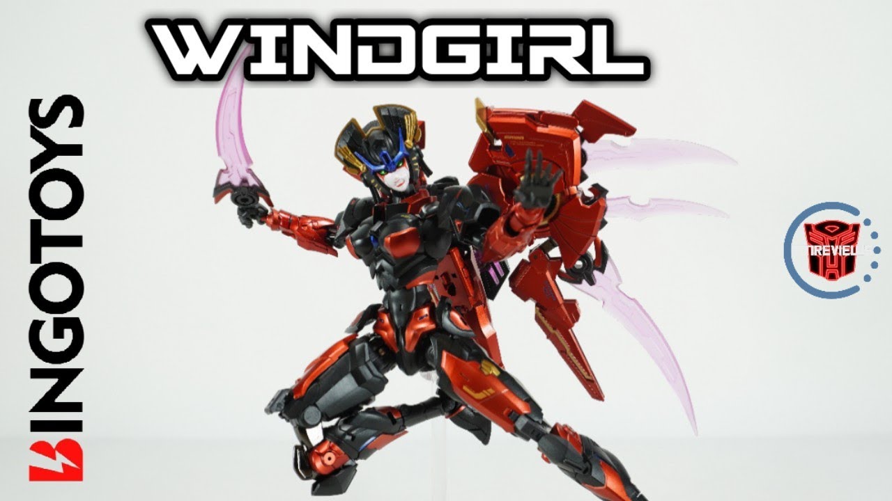 Bingo Toys BT 02 Windgirl (AKA Windblade) - YouTube