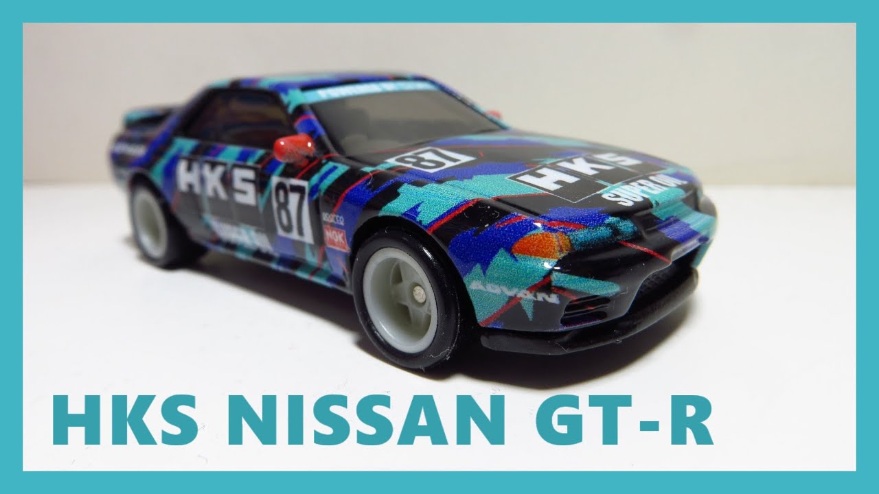 Hot Wheels HKS Nissan GT-R R32 / Open Track - YouTube