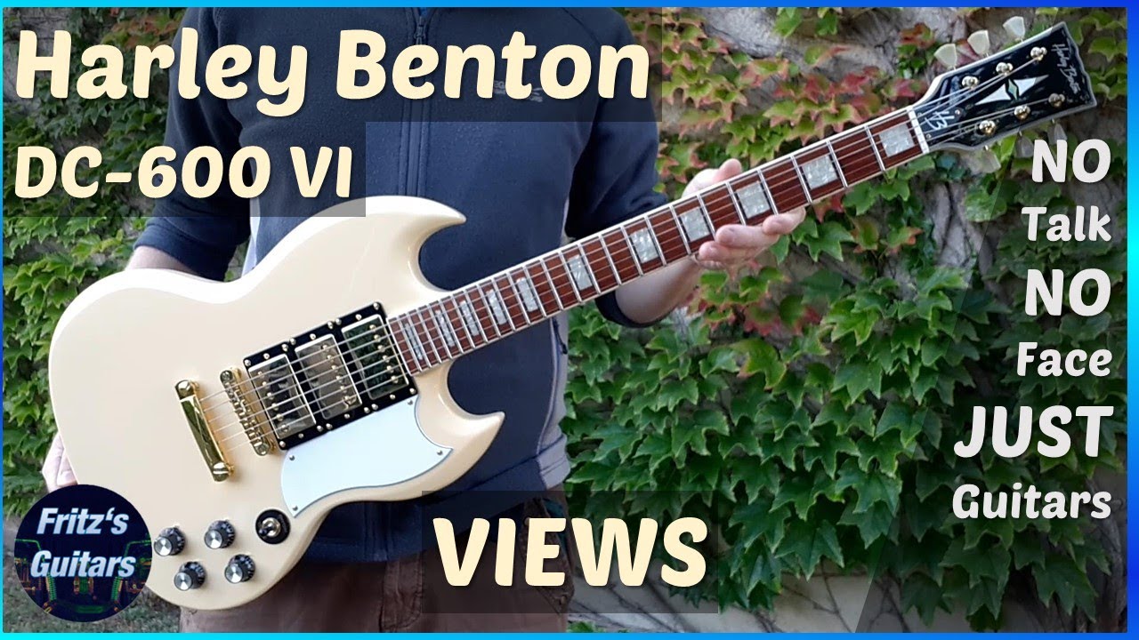 Harley Benton DC-600 VI Vintage Series - 2021 VIEWS 