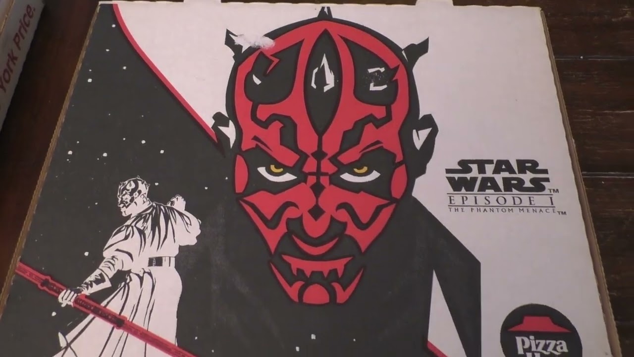 Unboxing Star Wars: The Phantom Menace Pizza Boxes! - YouTube