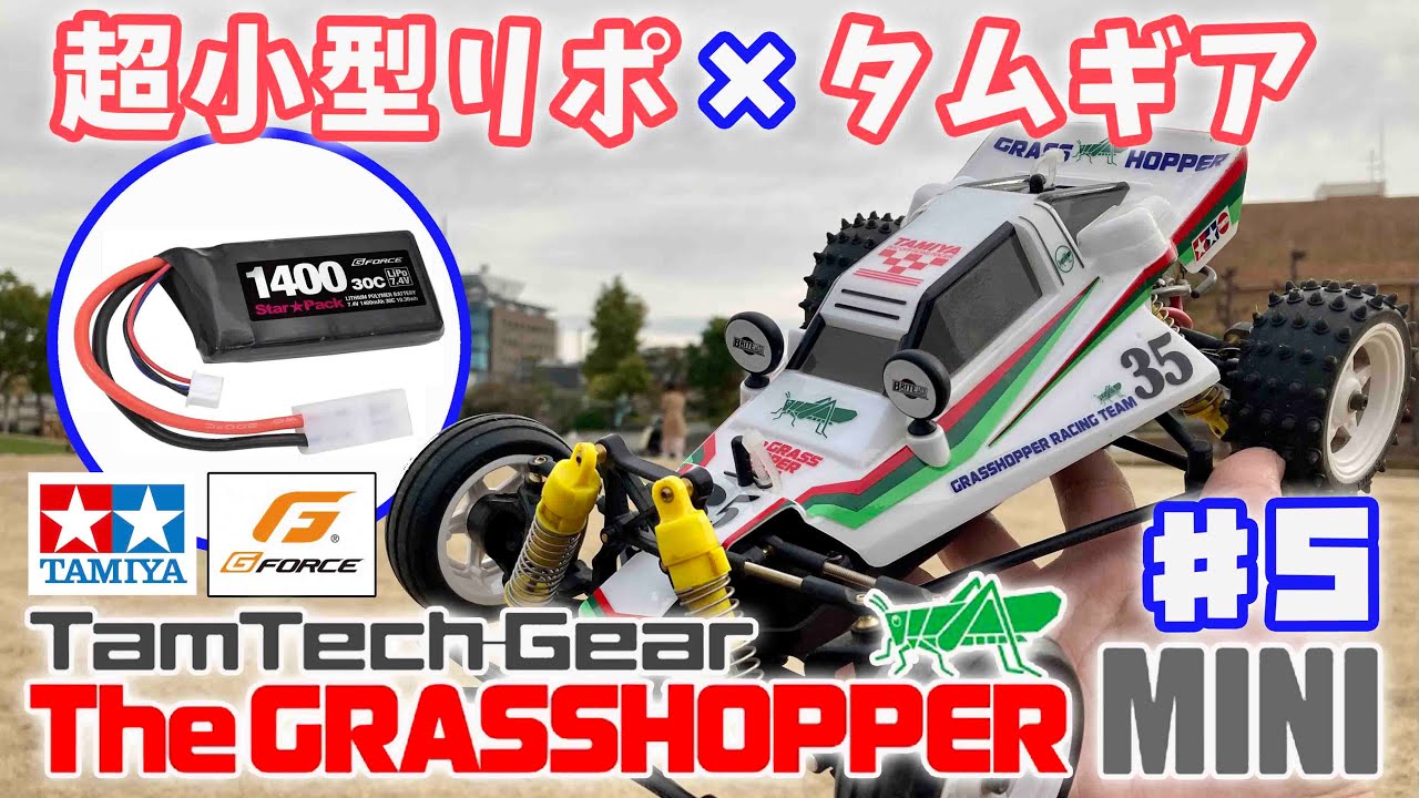 TamTech Gear #5 Grasshopper Mini Ultra-small LiPo battery!? G