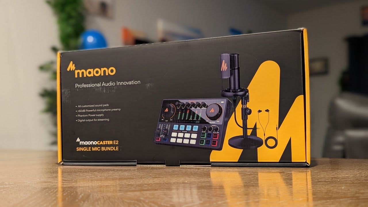Podcast Equipment Bundle Maonocaster E2 - YouTube