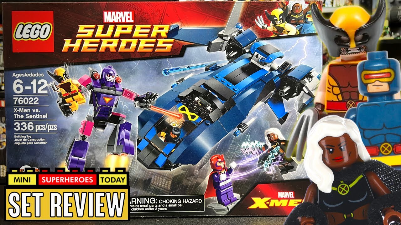 REVIEW: LEGO X-MEN vs The Sentinel (Marvel Set 76022) - YouTube