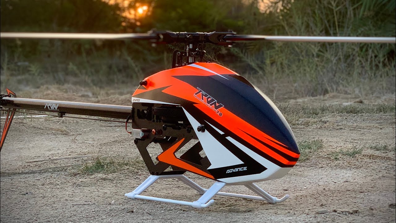 Maiden day flights with the Tron 7.0 Advance / Azure 715 - YouTube