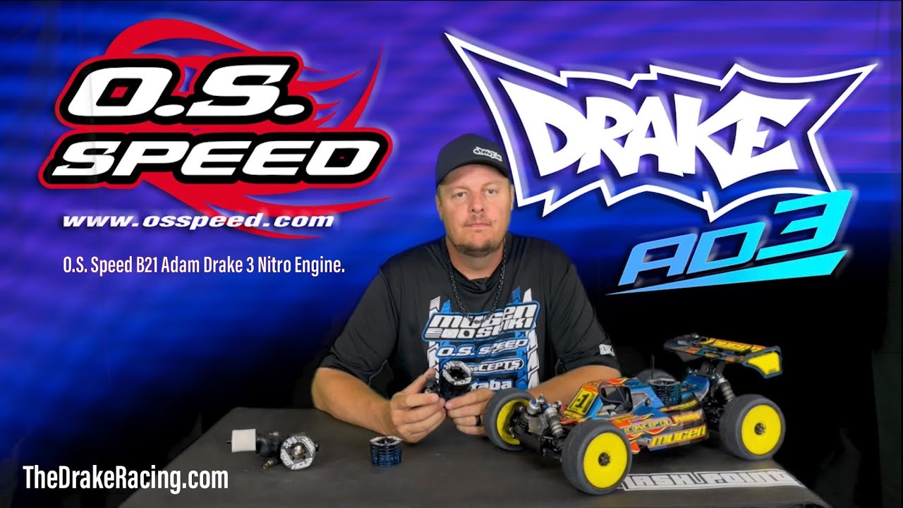 O.S.Engine O.S. SPEED B21 Adam Drake 3 Off-Road /T2090SC Combo