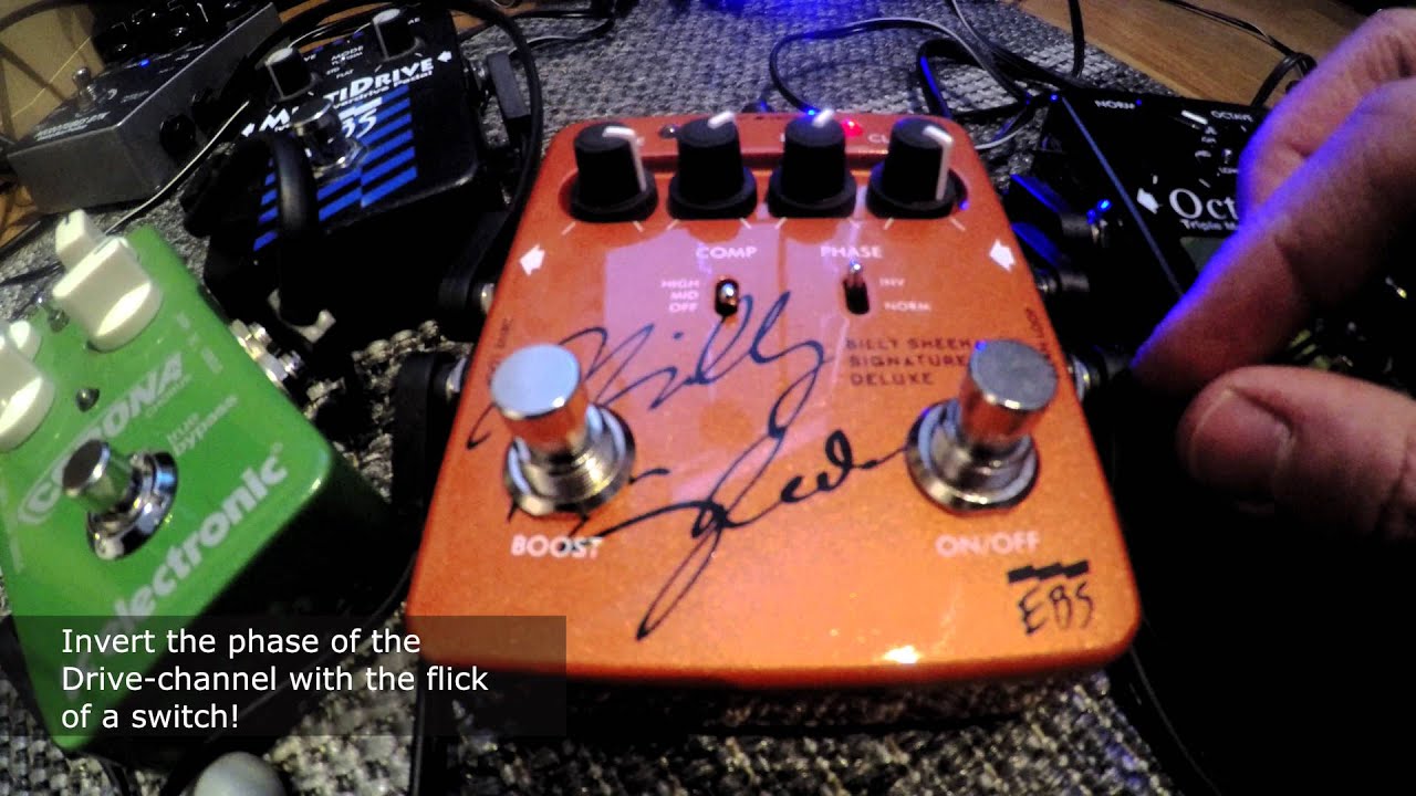 EBS Billy Sheehan Signature Drive Deluxe Demo - YouTube