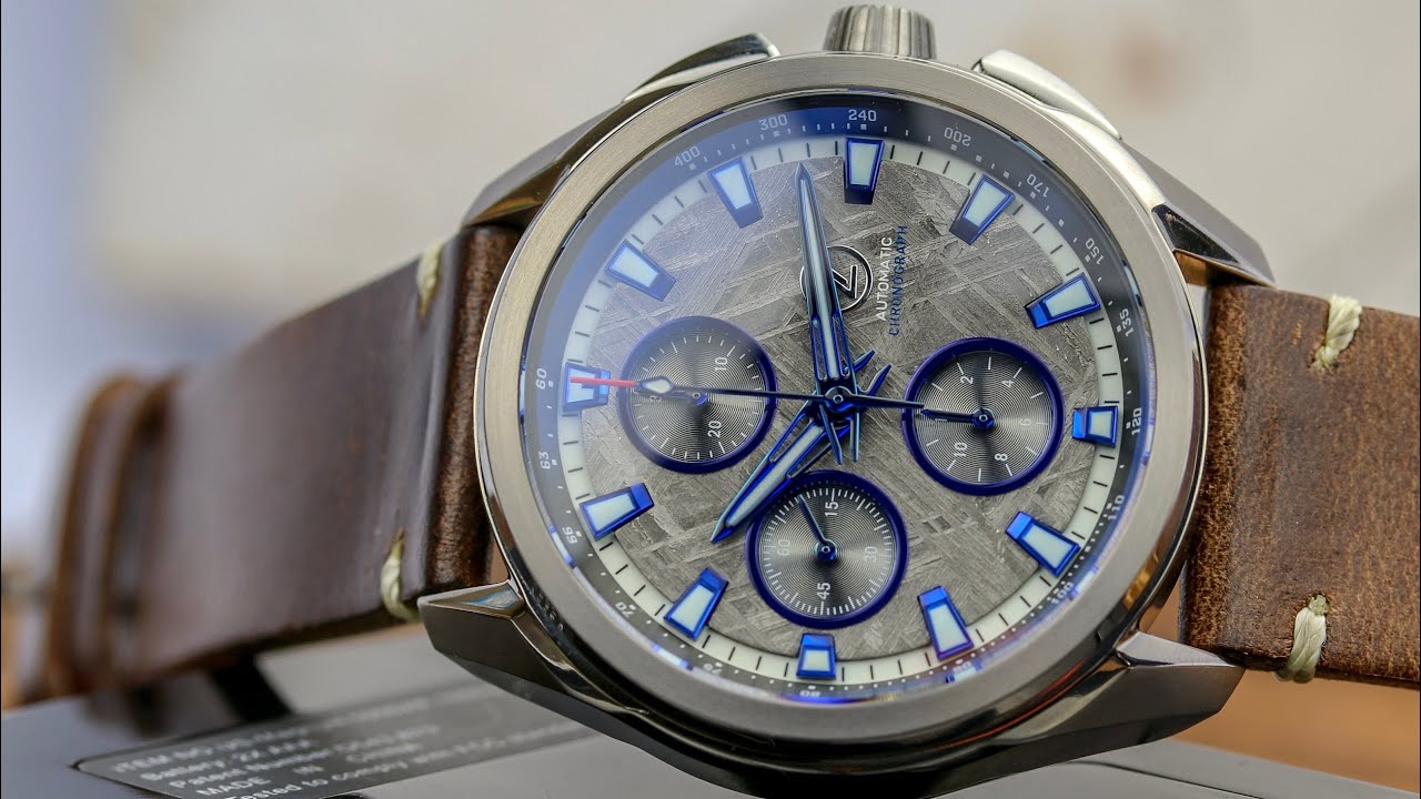 Hands-On with the Zelos ZX Chronograph- Titanium and Meteorite
