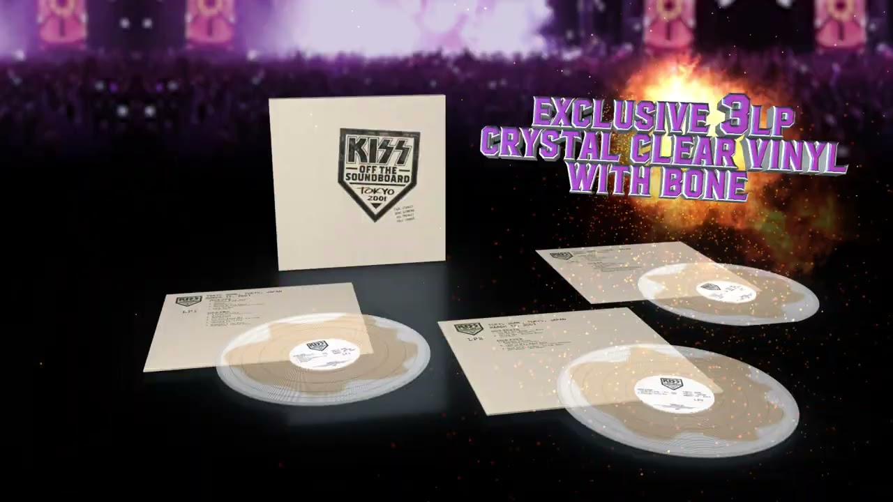 KISSが新たなライヴ・シリーズを発売。第1弾は2001年の東京公演