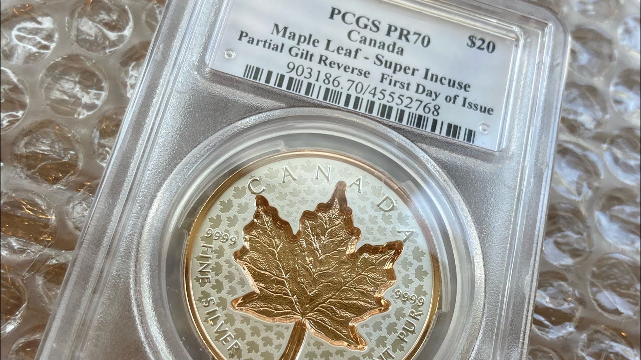 PCGS70鑑定・発行即日鑑定・デザイナーサイン入り】カナダ造幣局