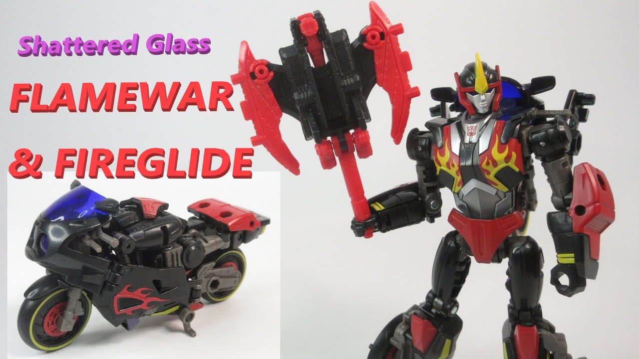 TF玩具レビュー】トランスフォーマー・シャッタードグラス フレイム