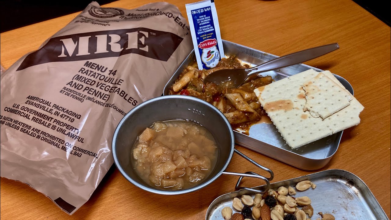 賞味期限が怪しい米軍レーションを食べるだけの動画 - YouTube