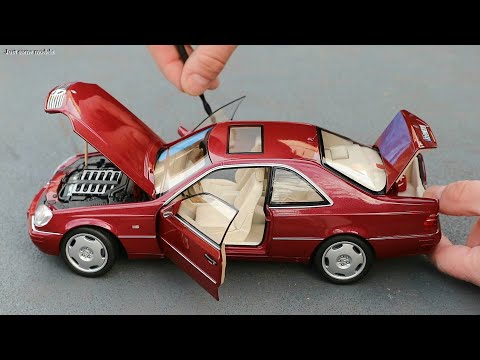 1:18 Mercedes-Benz C140 CL600 - Norev Dealer Edition [Unboxing