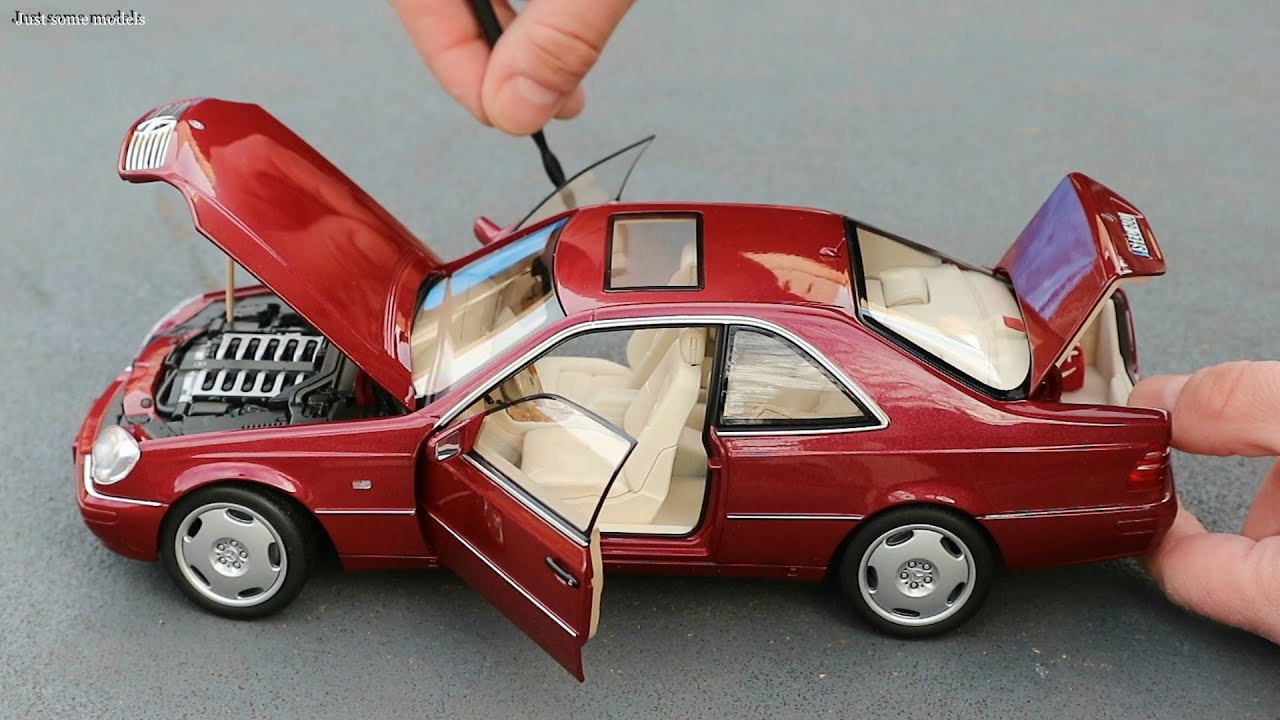 1:18 Mercedes-Benz C140 CL600 - Norev Dealer Edition [Unboxing