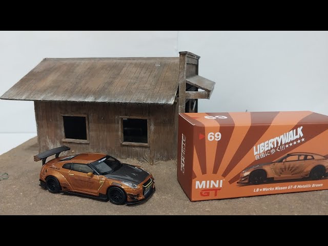 Unboxing Mini GT 69 LBWK Indonesia Exclusive Nissan GT-R - YouTube