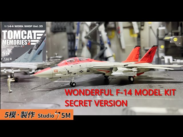 盒玩] 隱藏版Secret Version 1/144 F-14 TOMCAT MEMORIES 2 Aircraft