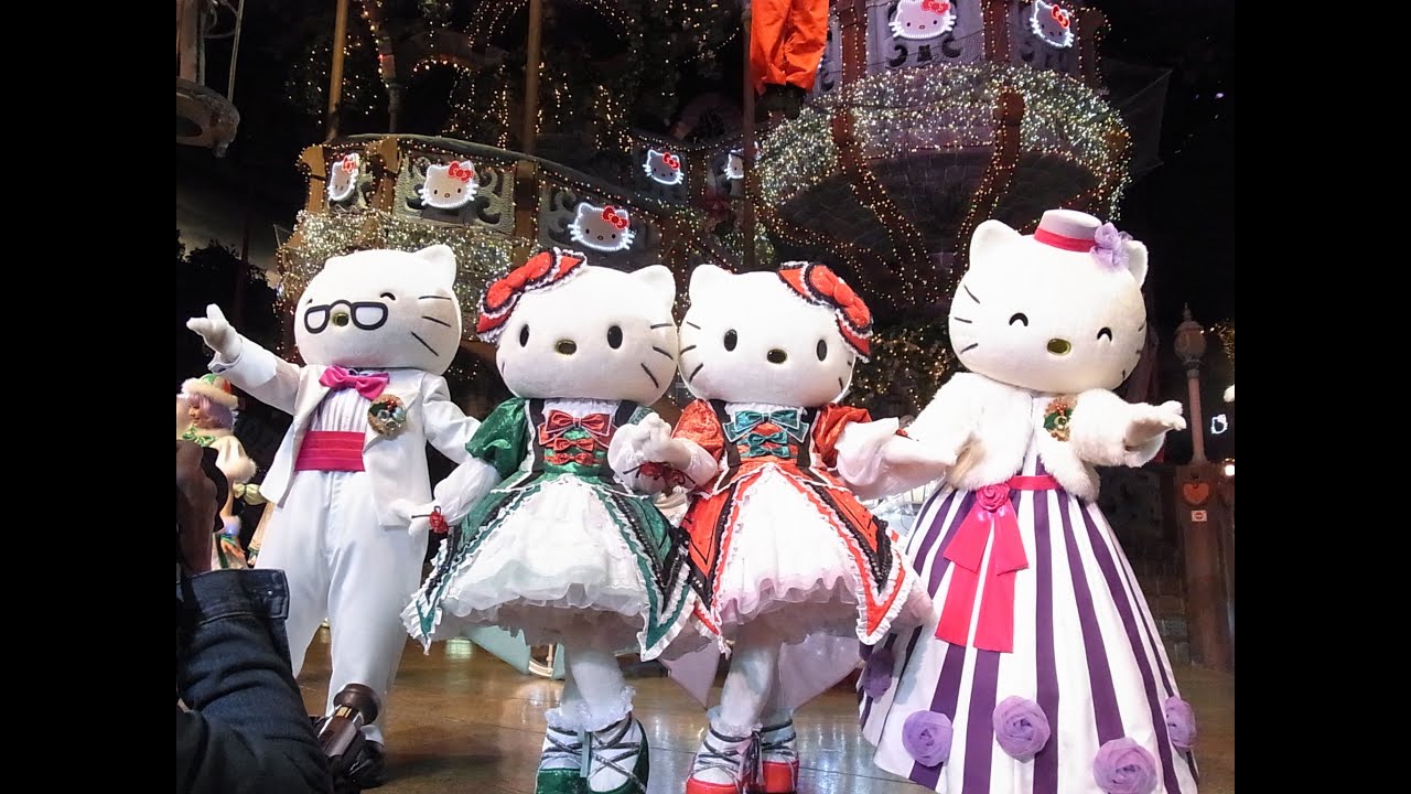 ☆サンリオ ピューロランド☆新パレード「ARIGATO EVERYONE！」キティ